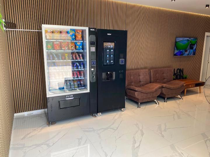 Vending machine at Dunlop Batumi in Batumi